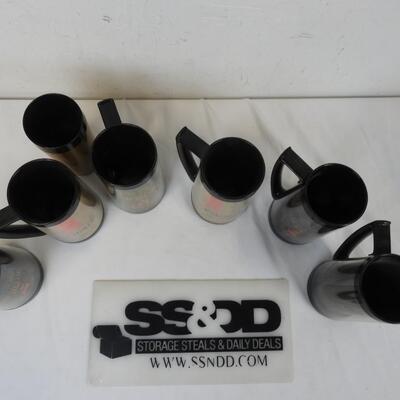 6  ThermoServ Michelob Mugs and 1 ThermoServ Cup