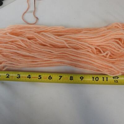 6 Skeins -4 ply 3 oz Dazzleaire Yarn: Color Soft Naturals (extra skein pre-cut)