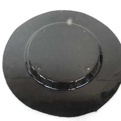 27" Black Fiberglass Flower Table Top Only-New