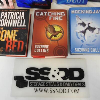 7 Hardcover Fiction Books: Mockingjay -to- Red Mist