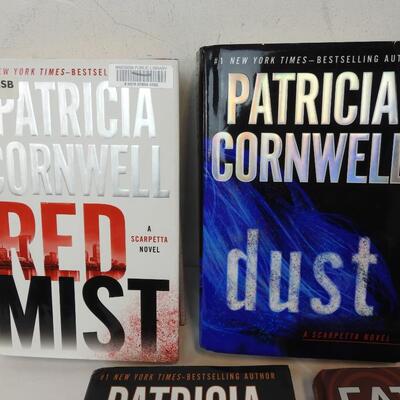7 Hardcover Fiction Books: Mockingjay -to- Red Mist