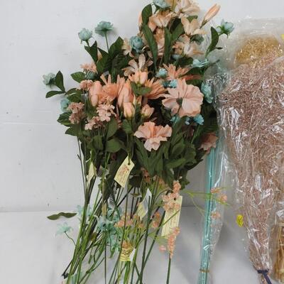 6 Faux Flower Bouquets, Flowers and Frames Inc.