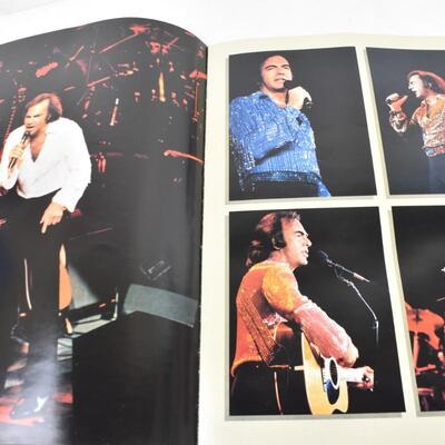 Niel Diamond Tour 1986 Photograph Book - Vintage