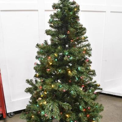 6 Foot Fraiser Air Pre Lit Christmas Tree, Original Box