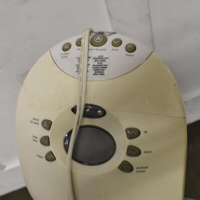 Enviracaire Tall Heater with Revolving Rotation, Electronic Controls