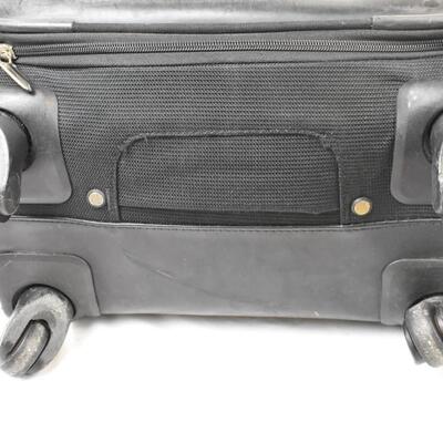 Samsonite Black Carry on Wheeled Suit Case - Good Condition