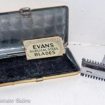 Vintage Evans Miniature Travel Razor