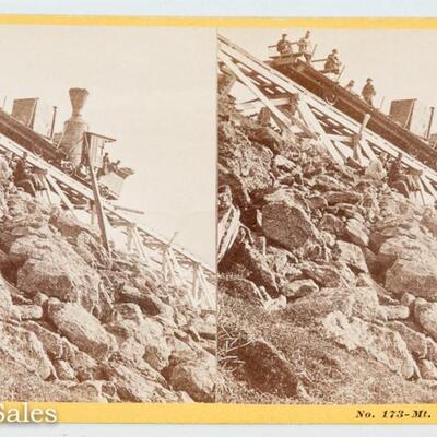 STEREOVIEW - Mt.. Washington Railway