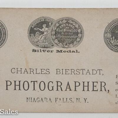 MT. WASHINGTON RAILROAD STEREOVIEW BY CHARLES BIERSTADT