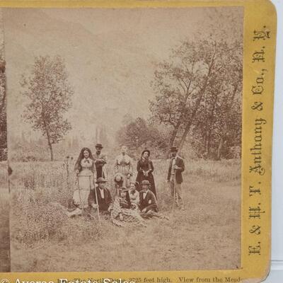 ANTHONY STEREOVIEW - GLORIES OF THE YOSEMITE CALIFORNIA