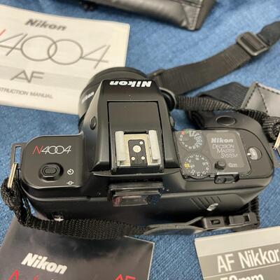 LOT 405. NIKON 4004 CAMERA WITH AF NIKKOR 50MM