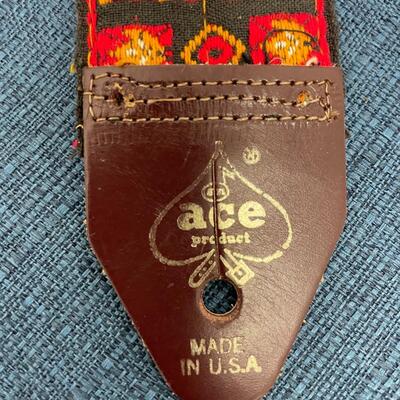 LOT 409. ACE BRAND GUITAR STRAP