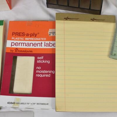 12+ Office Lot: NSC Printing Calculator, Envelopes, Mailing Bags, Organizer