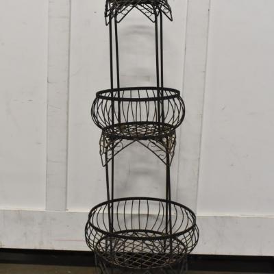 3 Tiered Metal Plant Stand, Missing Screws on the Bottom