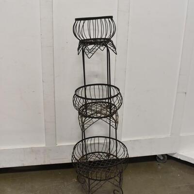 3 Tiered Metal Plant Stand, Missing Screws on the Bottom