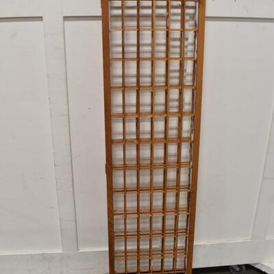 3 Part Room Divider, Wood, No Screen