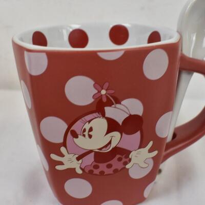 7 pc Disney, Santa Mickey, Mickey Watch, Mickey Metal Figurine, Disney Mug