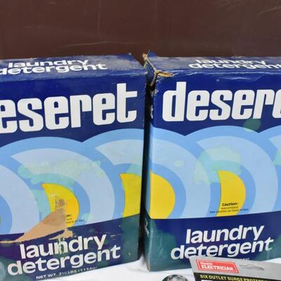 17 pc Home Improvement, Wet Sanding, Shout, Laundry Detergent, Fly Swatter