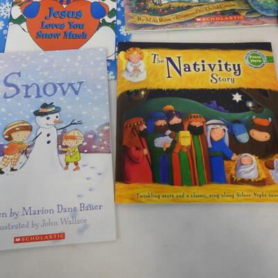 9 Christmas/Winter/Religious Books: The Nativity Story -to- The Christmas Story