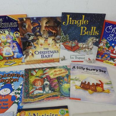 9 Christmas/Winter/Religious Books: The Nativity Story -to- The Christmas Story