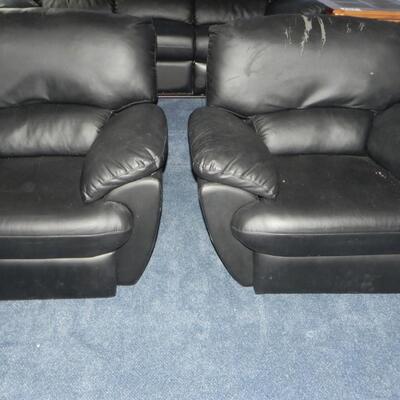LOT 54  TWO MATCHING RECLINERS