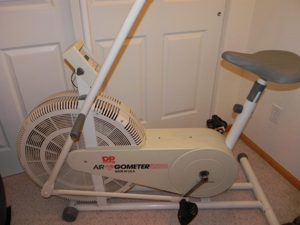Dp airgometer exercise bike for sale discount