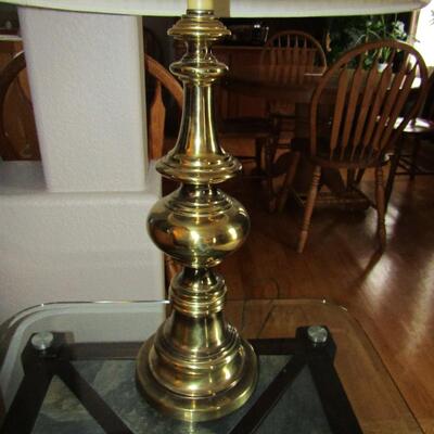 LOT 65  GLASS TOP AND SLATE END TABLE