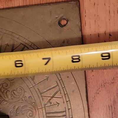 Lot 94: Antique 1630 Brass Sundial 