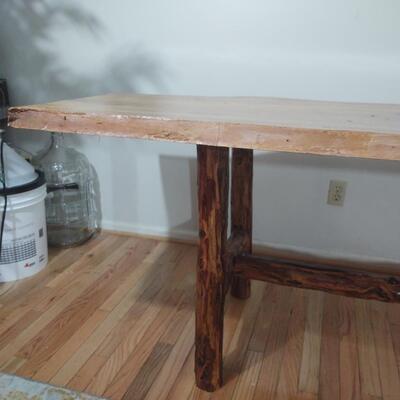 Pecan Plank Table