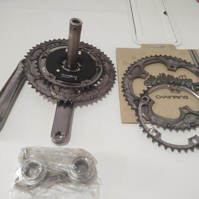 Chainrings and Pedals