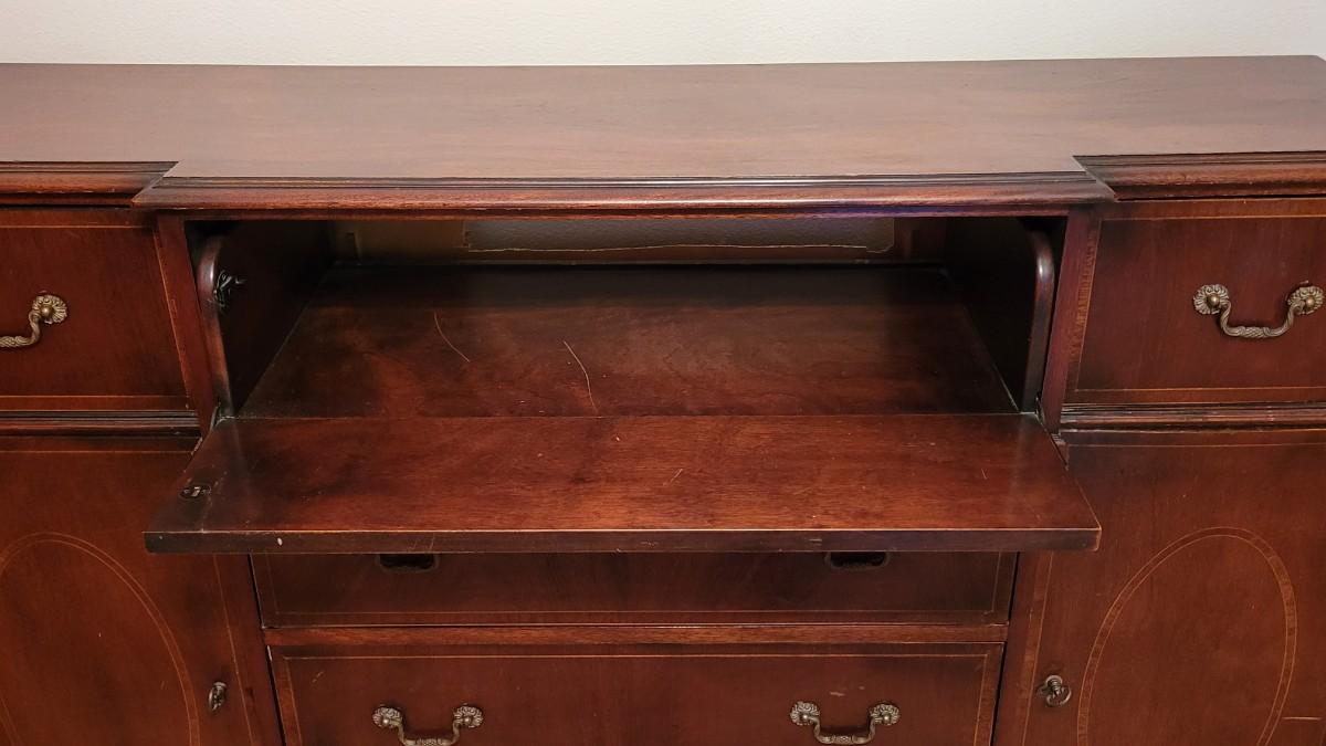 Lot 105 Antique Bekins Buffet EstateSales