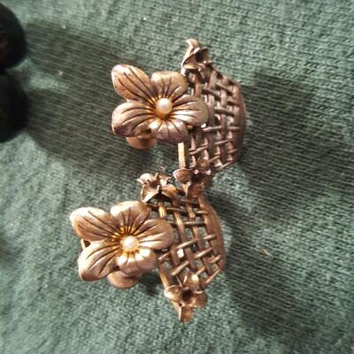 Bag of Vintage Earrings