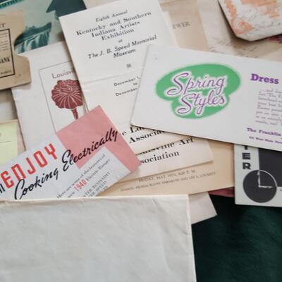 Mishmash Bag of Kentucky Ephemera