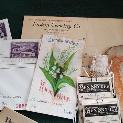 Mishmash Bag of Kentucky Ephemera