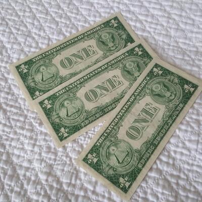 1935E Silver Certificate $1 Bills