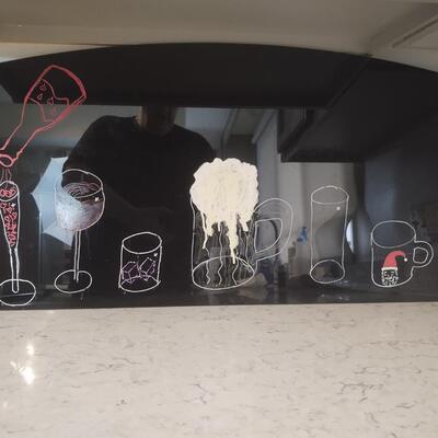 Glass Display Menu Boards