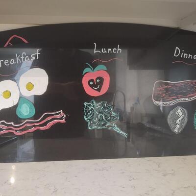 Glass Display Menu Boards