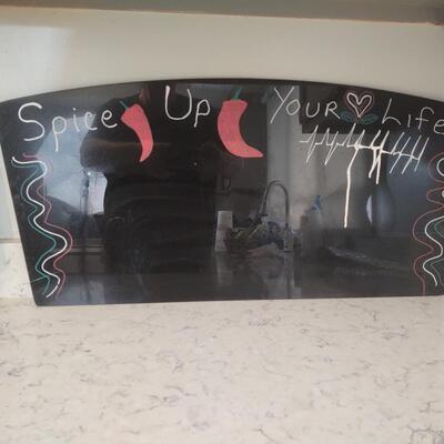 Glass Display Menu Boards