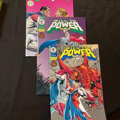 Will to Power Comic Lot 3 piece
