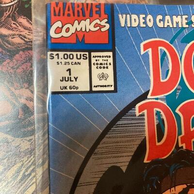 Vintage Comic Lot 3 piece with Double Dragon