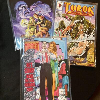 Mixed Comic Lot 3 piece with Turok and Doctor Mirage