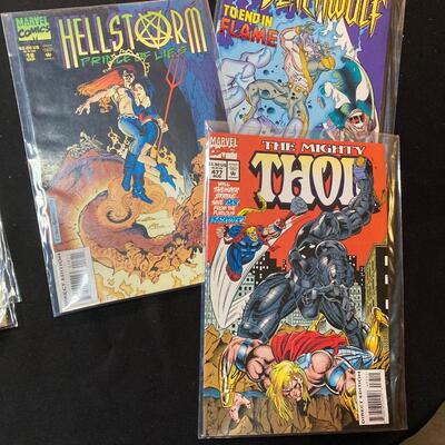 Marvel Comic Lot of 3 with Thor and Hellstorm