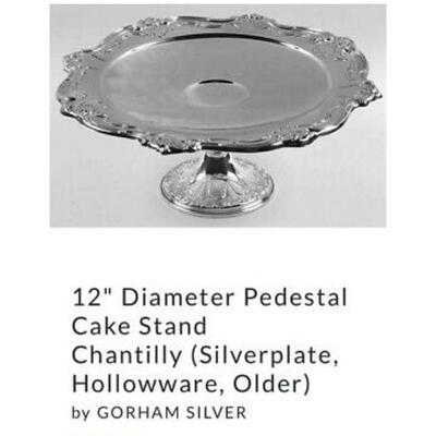 48C 2 Cake Stands