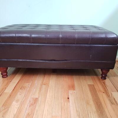 73 Padded  Storage Bench