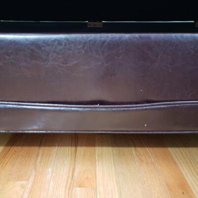 73 Padded  Storage Bench