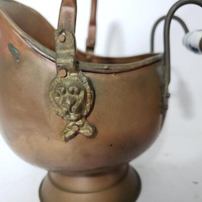 74B 2 Dutch Copper Kettles