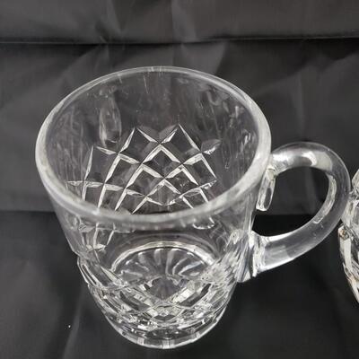 60A Waterford Pitcher & Glass Mug