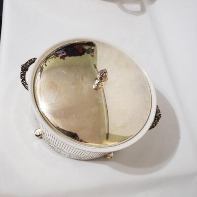 64A Two Covered Serving Bowls