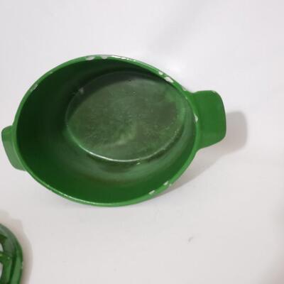 47A House Warming Green Dish
