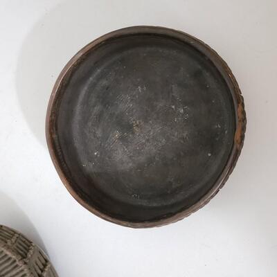 42A Two Pottery Pieces